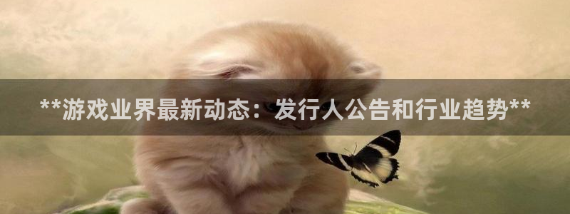 天辰平台测速登录失败：**游戏业界最新动态：发行人公告和行业趋势**