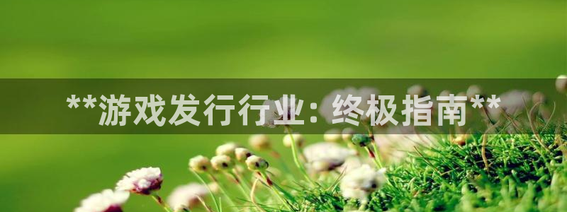 天辰会员开户要钱吗：**游戏发行行业: 终极指南**